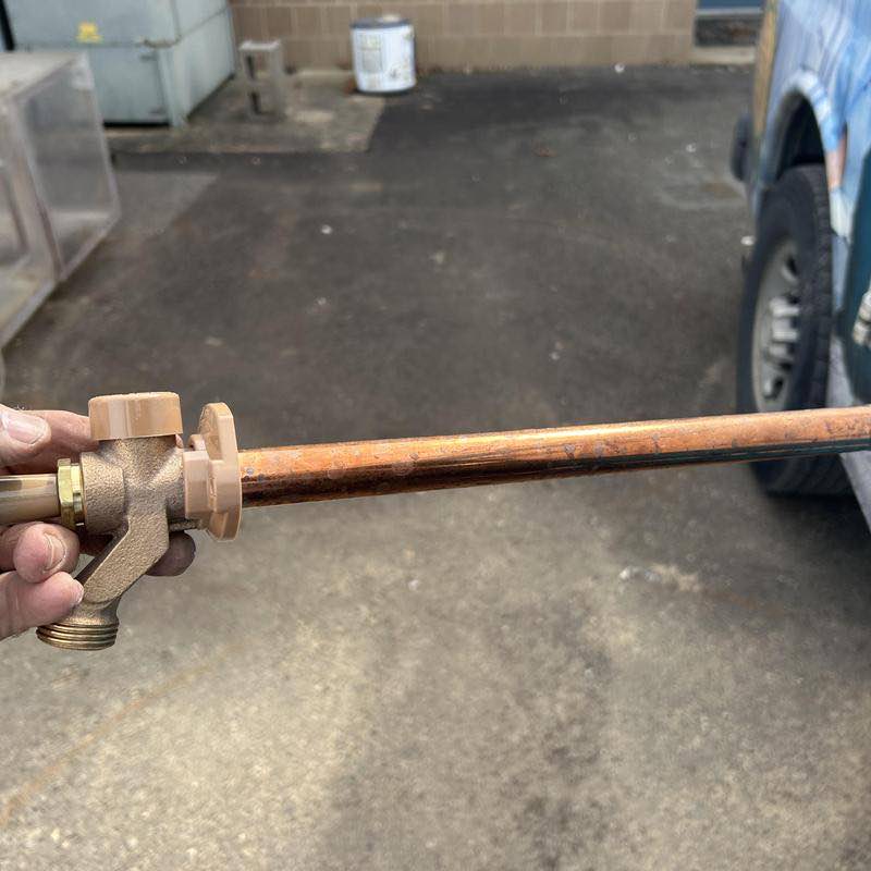 Hose bib replacement in Bismarck, AR by Bowen Plumbing