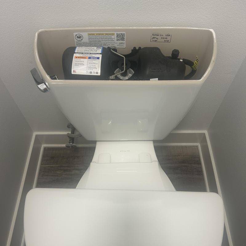 Toilet install in Hot Springs, AR by Bowen Plumbing