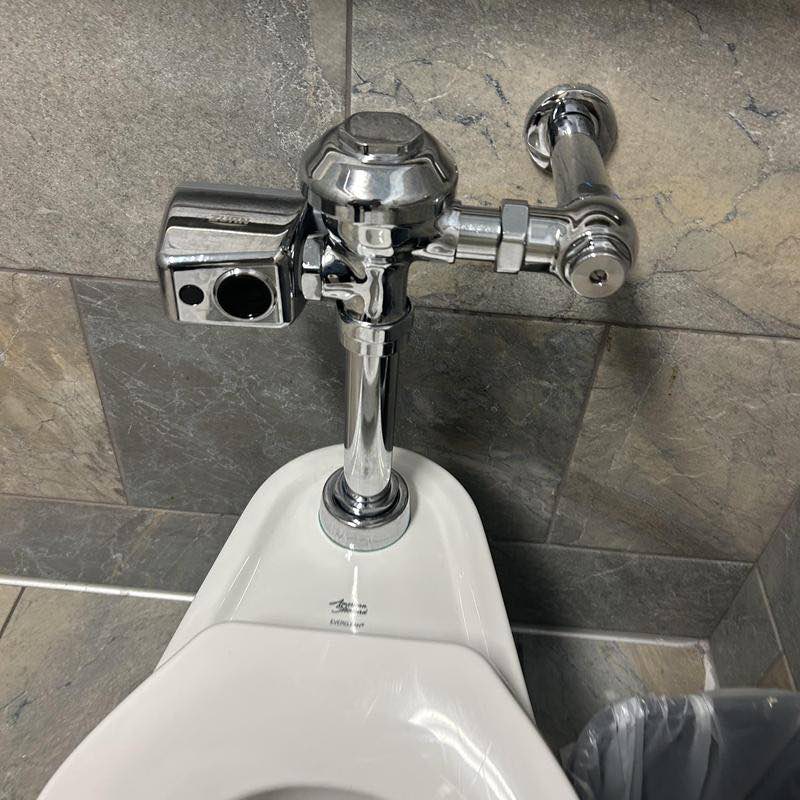 Wall hung toilet with a flush ammeter in Hot Springs, AR by Bowen Plumbing