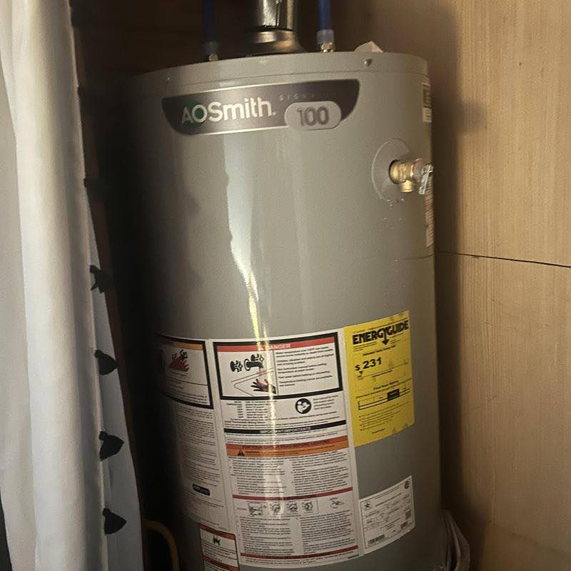 Water heater install in Hot Springs, AR by Bowen Plumbing