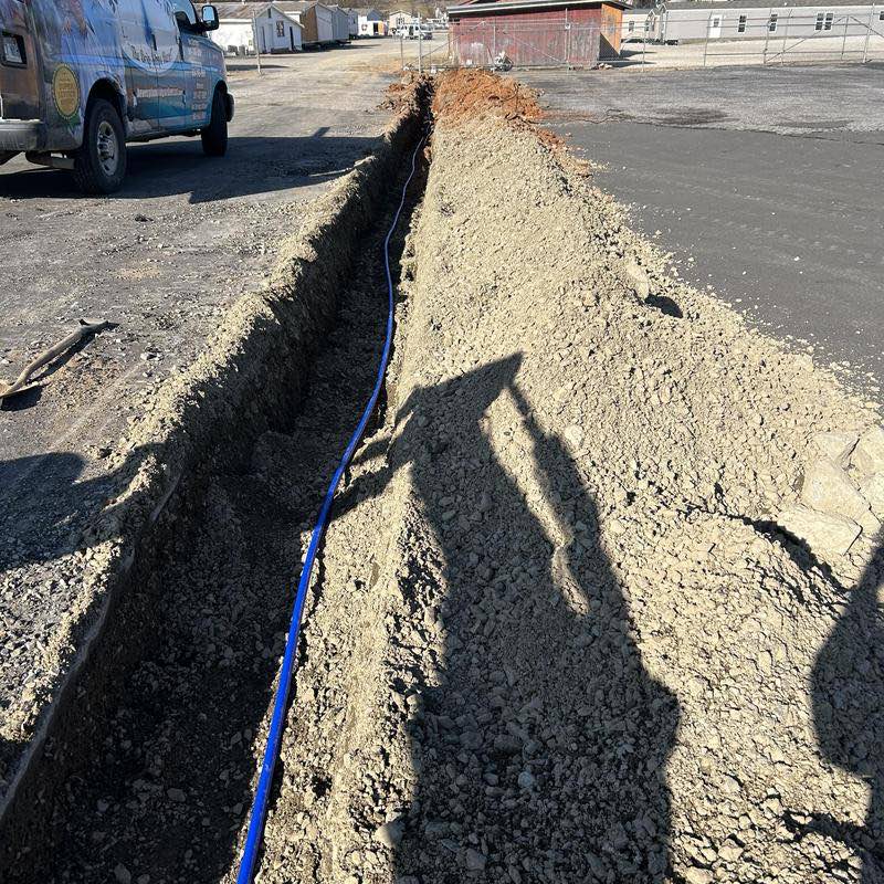 Water service pipe in Hot Springs, AR by Bowen Plumbing