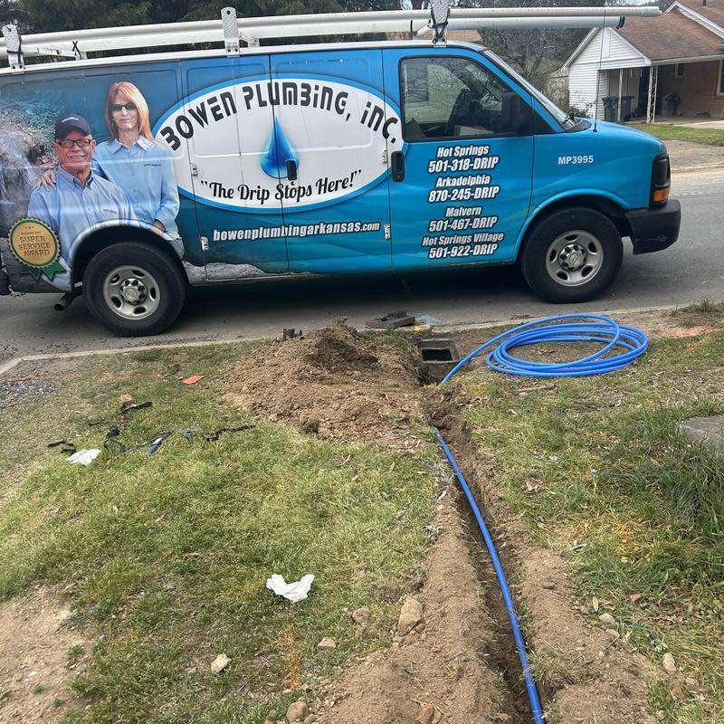 Main Water Line Repairs in Hot Springs, AR