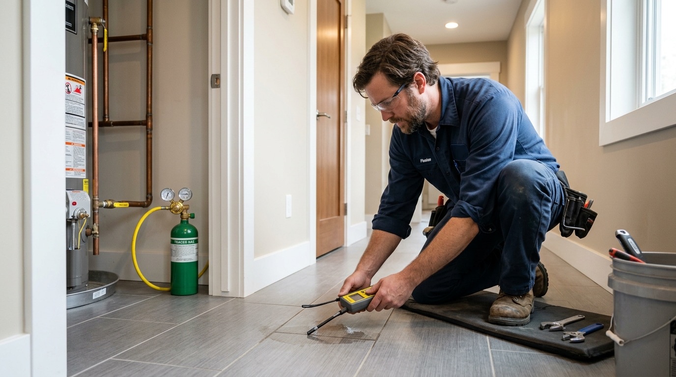 Slab Leak Detection by Bowen Plumbing in Hot Springs, AR