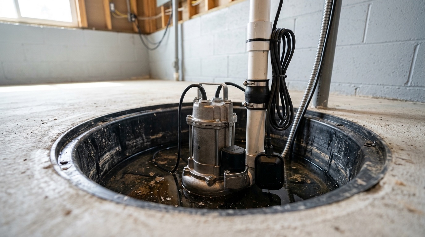 Sump Pump Repair & Replacement in Hot Springs, AR